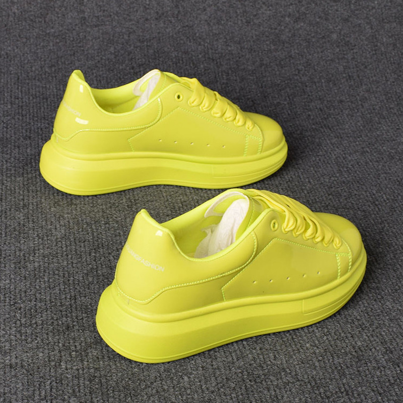 Casual Sneakers Men - 2025年 ラッカー仕上げ ホワイト カジュアルシューズ メンズ レディース