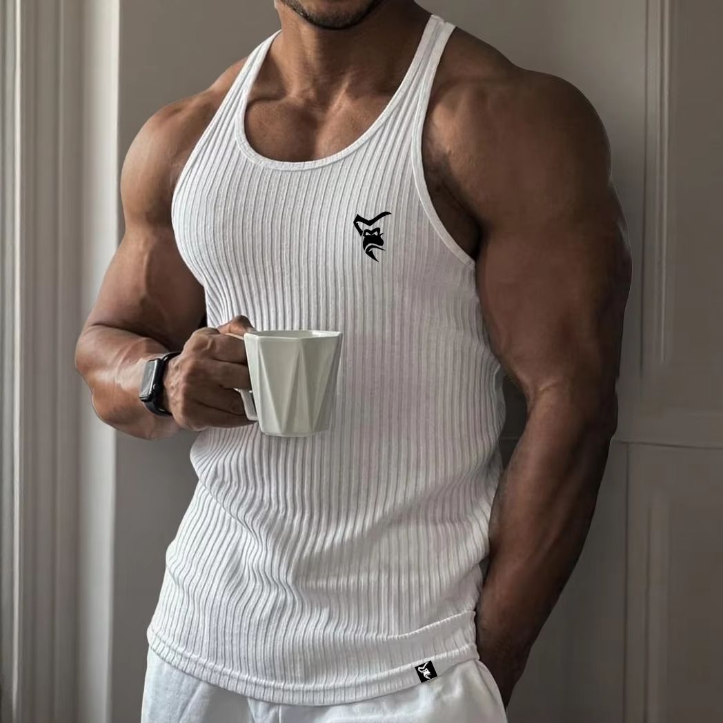 Muscle Tee Workout - 新しいメンズクイックドライランニングタンクトップ通気性ノースリーブスポーツベスト弾性ジムフィットネスワークアウトアスレチックシャツ筋肉質の男性
