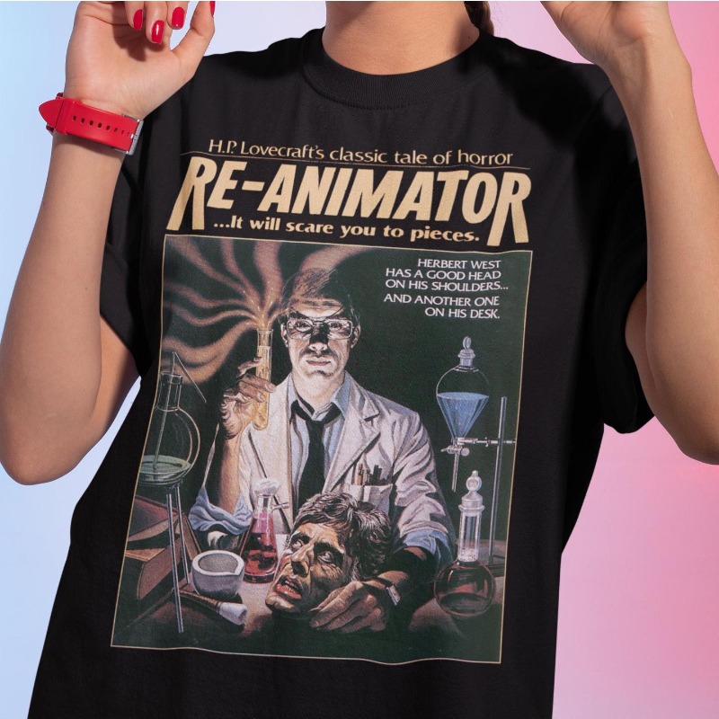 Men'S Fashion From The 80S - リターン・オブ・ザ・リビング・デッド 映画 Tシャツ、80年代ホラー映画 Tシャツ、オールシーズン対応、男女兼用、カジュアルカップル向け