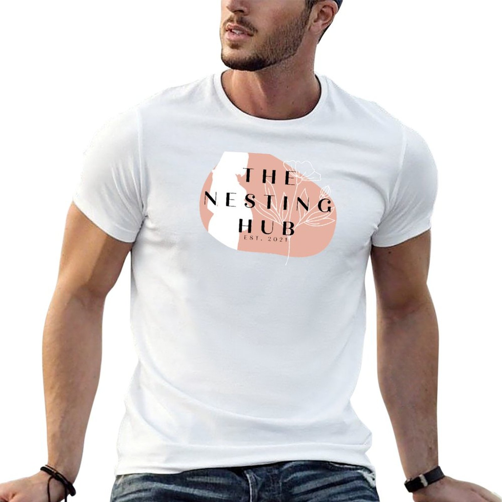 Men'S Fashion Hub - The Nesting Hub Tシャツ ストリートファッション カジュアル