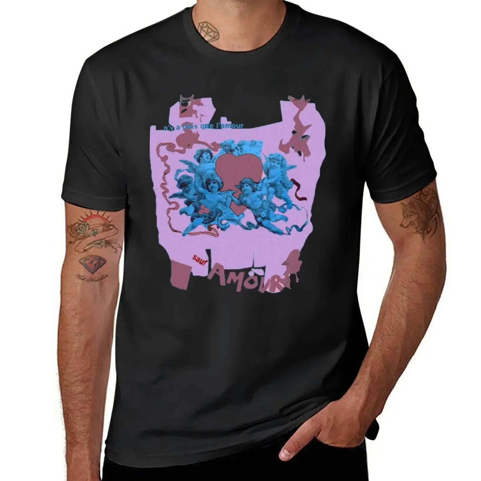 Men'S Fashion From The 80S - 2025年新作 夏 ハラジュク カスタムTシャツ ヘビーウェイト インフォーマル
