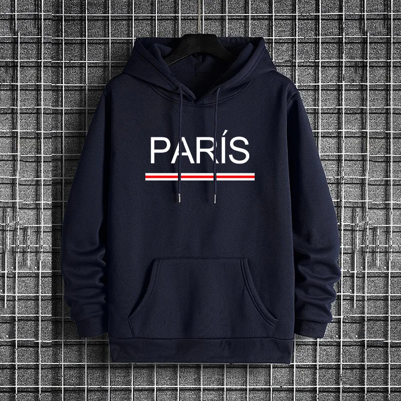 Men'S Fashion Paris 2025 - メンズカジュアルトレンドプルオーバーパーカー秋冬アウターパリファッションメンズパーカー2025ヒップホップストリートウェアフード付きスウェットシャツ