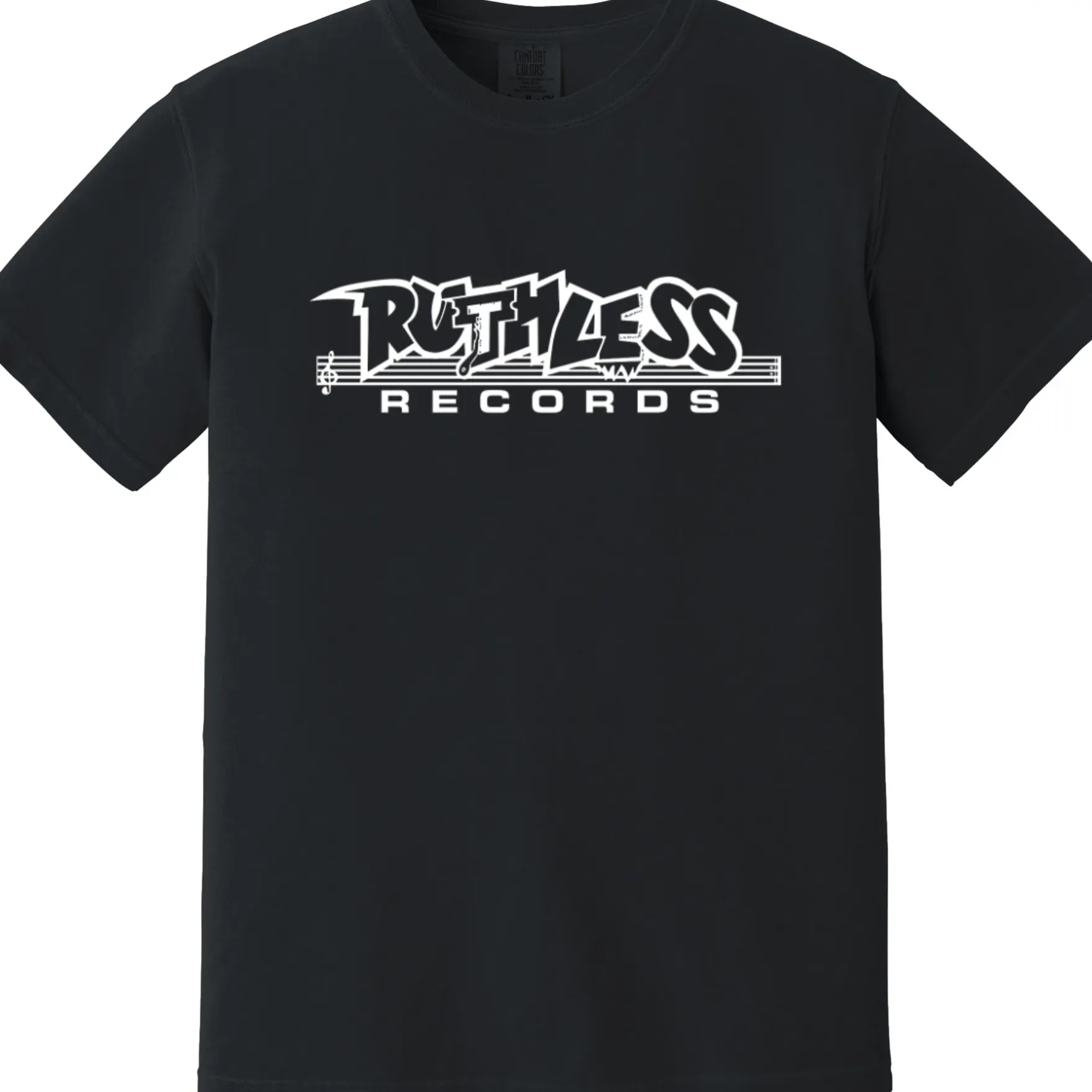 Men'S Fashion From The 80S - Ruthless Records ヘビーウェイト Tシャツ - 80年代コンプトンヒップホップ