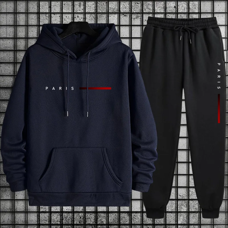 Men'S Fashion Paris 2025 - 2025年秋冬新作 メンズ カジュアル パーカー ジョギングスーツ パリファッション