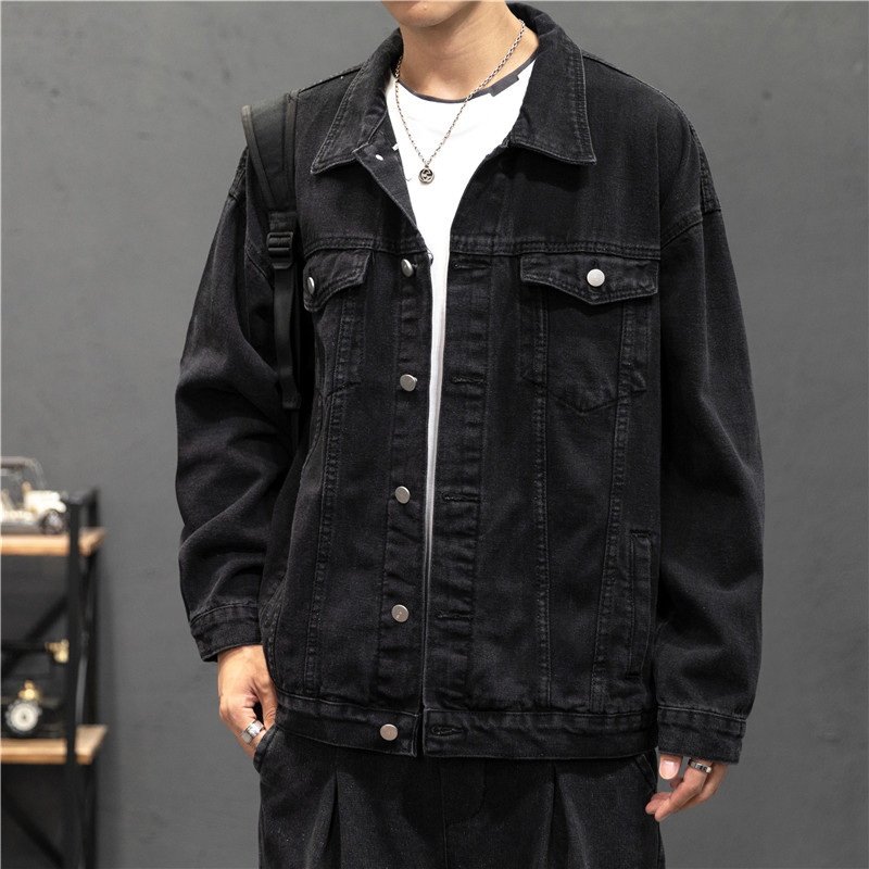 メンズデニムジャケット,新しいデニムジャケット,ストリートウ - Mens Fashion Denim Jacket のレビューと価格
