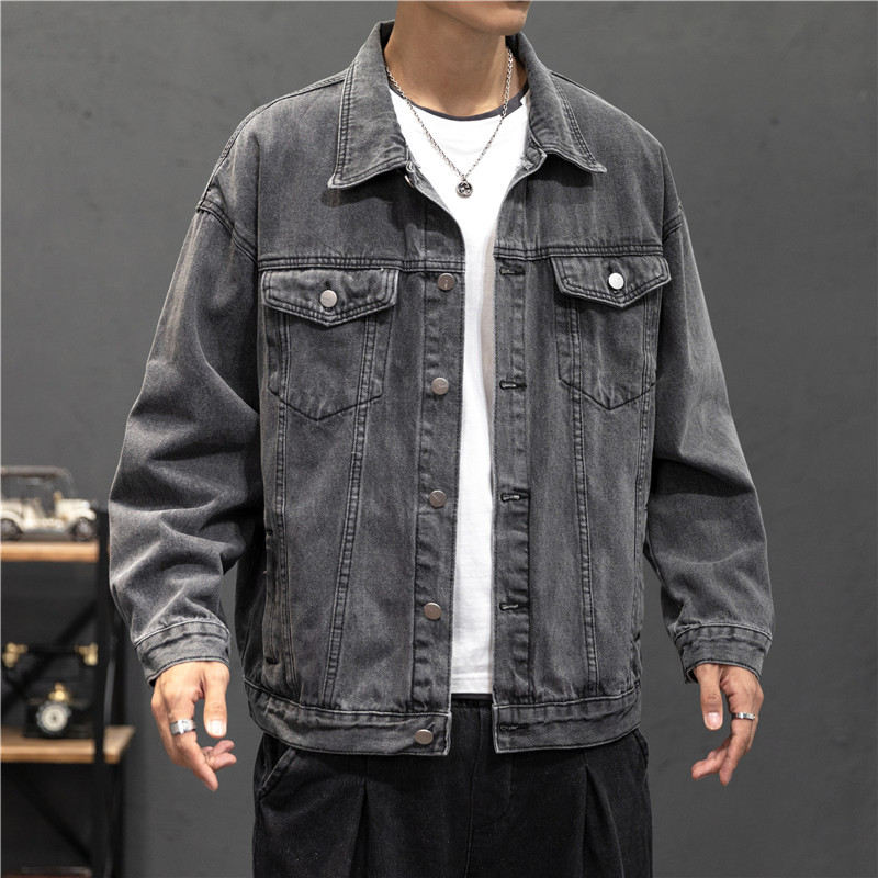 メンズデニムジャケット,新しいデニムジャケット,ストリートウ - Mens Fashion Denim Jacket のレビューと価格