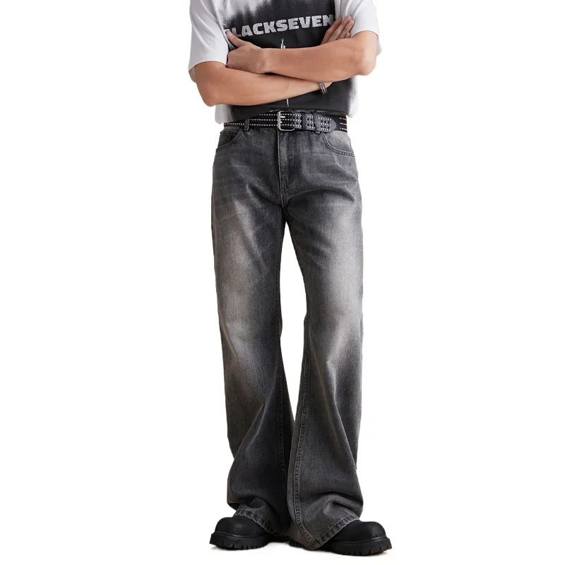 男性韓国ストリートウェアヴィンテージファッションルーズカジュ - Men'S Fashion Jeans And Boots のレビューと価格