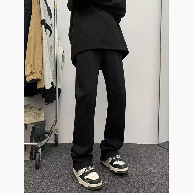 2026年アメリカンスタイルハイストリートメンズブラックリッ - Men'S Fashion Jeans And Boots のレビューと価格