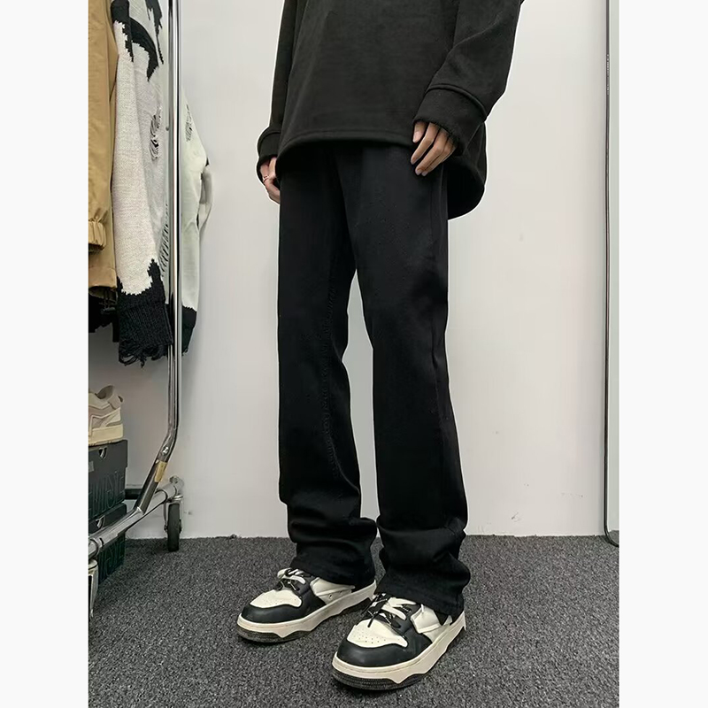 2026年アメリカンスタイルハイストリートメンズブラックリッ - Men'S Fashion Jeans And Boots のレビューと価格