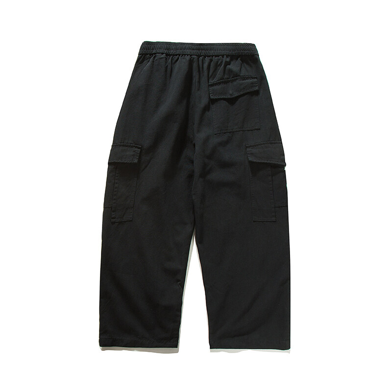 男性ストリートファッションヴィンテージルーズカジュアルワイド - Men'S Fashion Trousers のレビューと価格