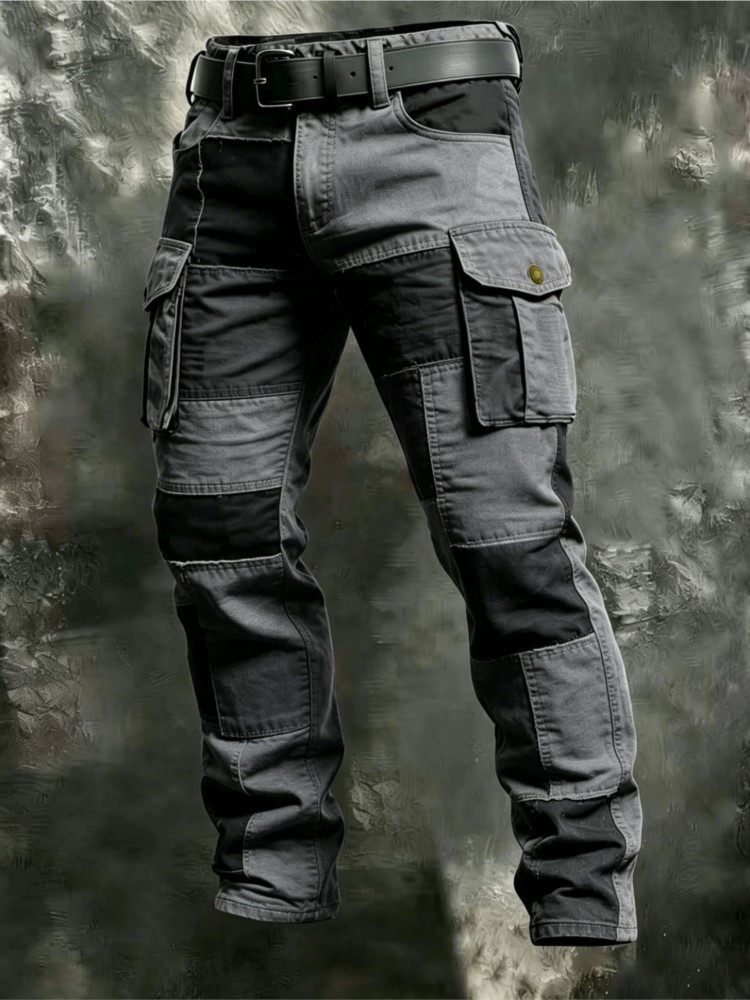 綿男性カーゴパンツカーキカジュアル男性戦術ジョガーカーゴマル - Men'S Fashion Trousers のレビューと価格