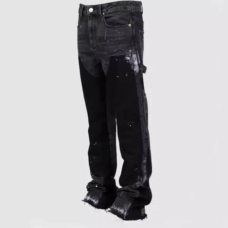 メンズファッションジーンズワークパンツ、欧米風ファッションワ - Men'S Fashion Jeans And Boots のレビューと価格