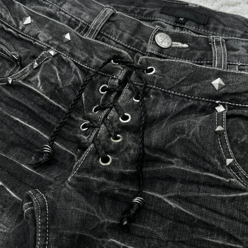 ファッショナブルなハイストリートダブルウエストレースアップマ - Men'S Fashion Jeans And Boots のレビューと価格