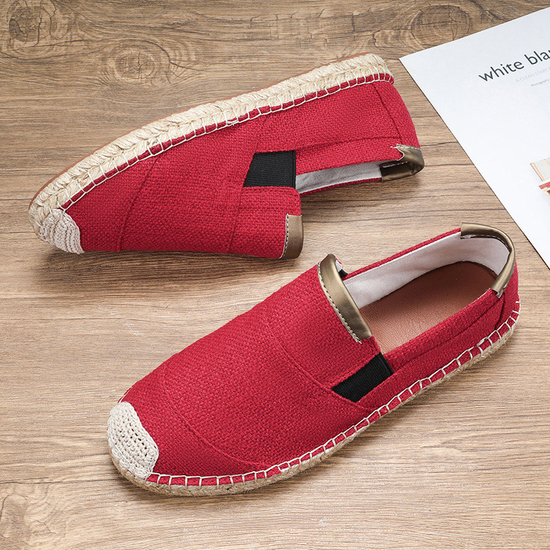 キャンバススニーカー新作2026カジュアル織り靴トレンド格安 - Casual Sneakers Men のレビューと価格