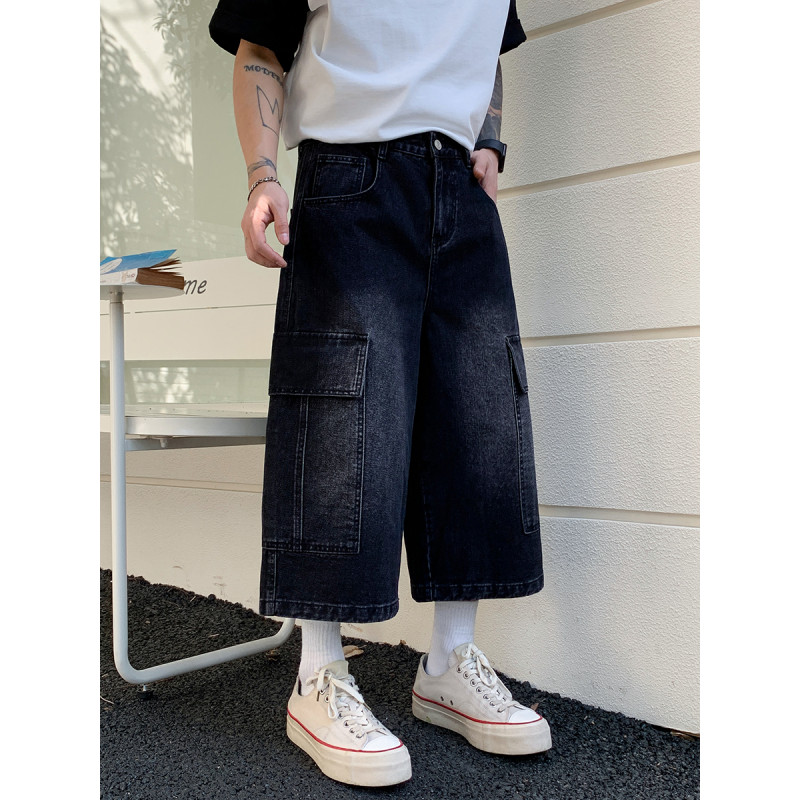 新しいメンズカーゴショーツ夏通気性コットンブレンドカジュアル - Men'S Fashion Trousers のレビューと価格
