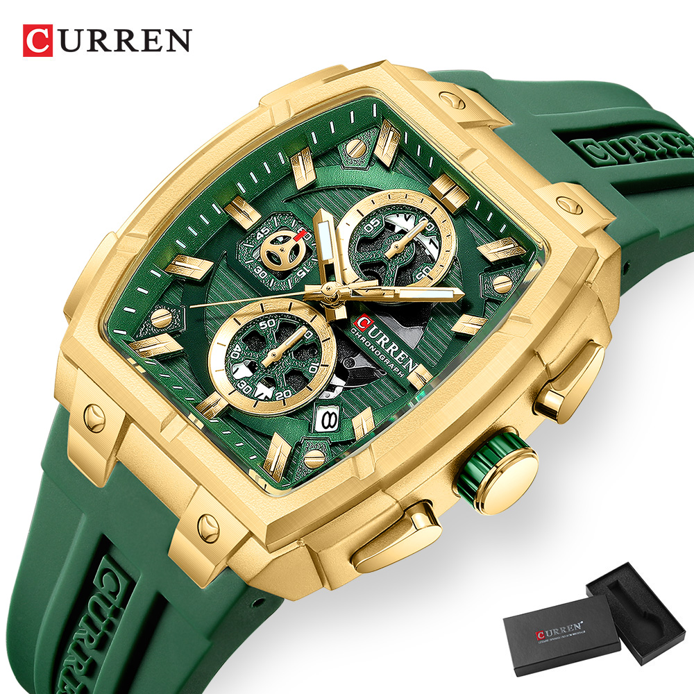 CURREN 高級ヴィンテージ腕時計 メンズ スポーツ クロ - Men'S Fashion Old Money のレビューと価格