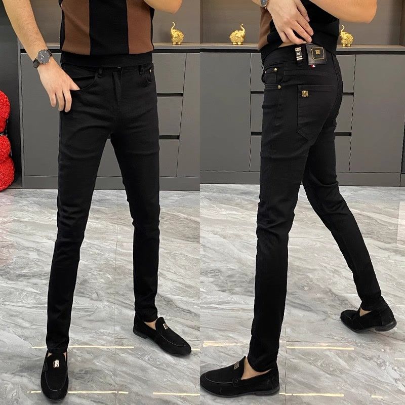 ホワイトジーンズメンズヨーロッパ商品 2025 夏の新ファッ - Men'S Fashion Jeans And Boots のレビューと価格