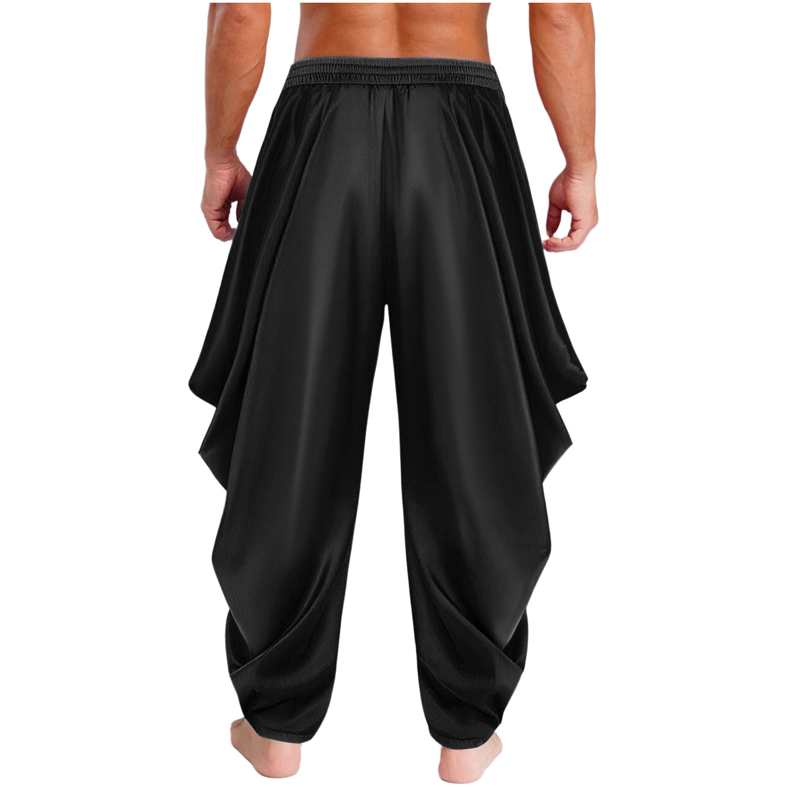 メンズアラビアアラビア王子コスプレドレスアップハーレムパンツ - Men'S Fashion Trousers のレビューと価格