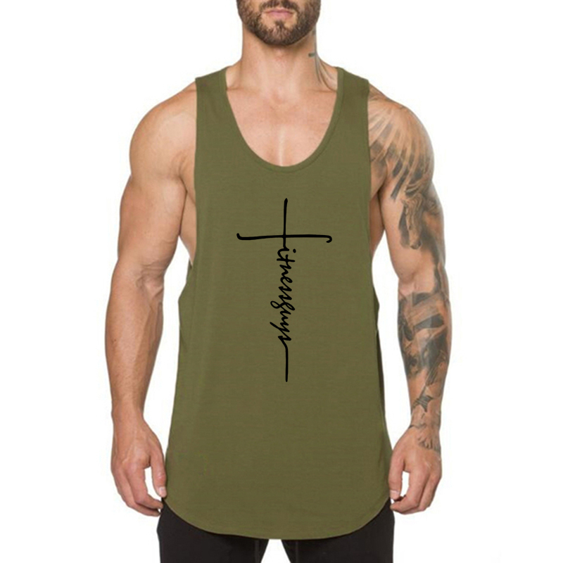 フィットネス男の子ランニングベスト男性ボディービルストリンガ - Muscle Tee Workout のレビューと価格