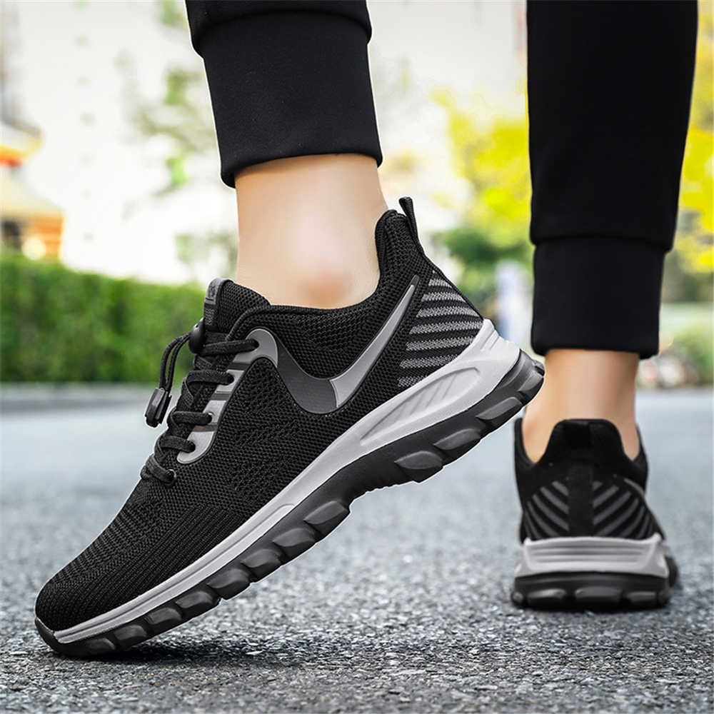 ニットノンスリップスニーカー男性用 45 ウーブンシューズサ - Casual Sneakers Men のレビューと価格