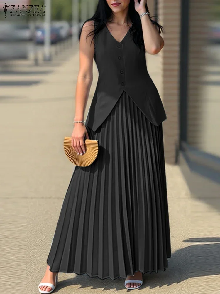 ZANZEA 夏 2 個ドレスセット 2025 ファッション - Mens Fashion Summer 2025 のレビューと価格