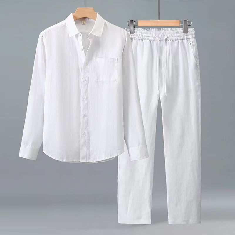 (シャツ+ズボン) 2026夏メンズファッションクラシックシ - Men'S Fashion Trousers のレビューと価格