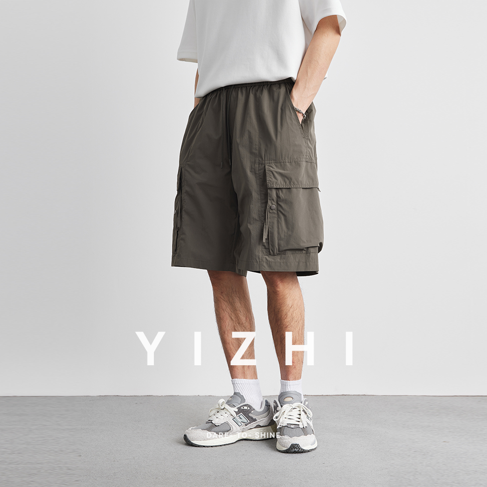 夏無地ワークポケットパンツ 2025 新ファッション通気性薄 - Mens Fashion Summer 2025 のレビューと価格