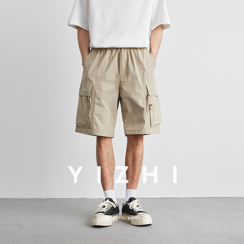 夏無地ワークポケットパンツ 2025 新ファッション通気性薄 - Mens Fashion Summer 2025 のレビューと価格
