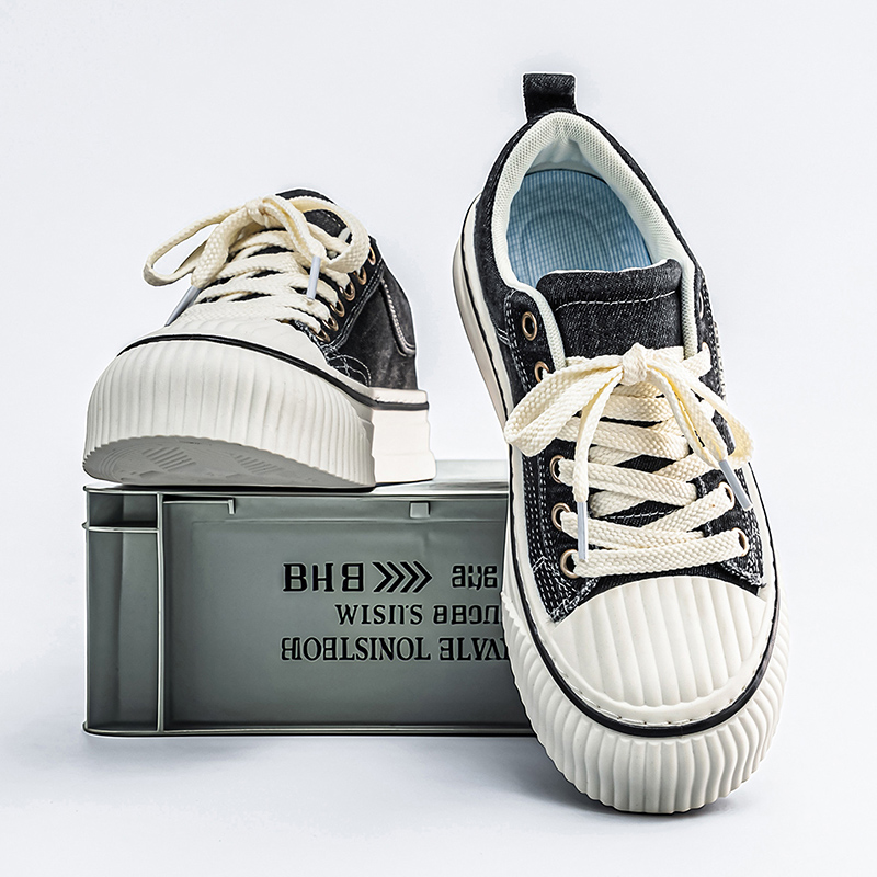 軽量通気性メンズシューズ新しいキャンバスシューズ快適なプラス - Casual Sneakers Men のレビューと価格