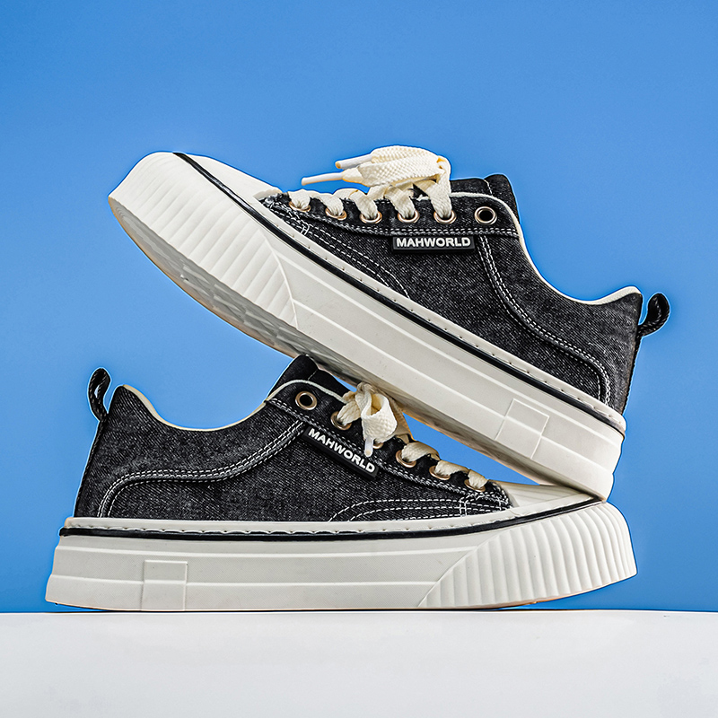 軽量通気性メンズシューズ新しいキャンバスシューズ快適なプラス - Casual Sneakers Men のレビューと価格