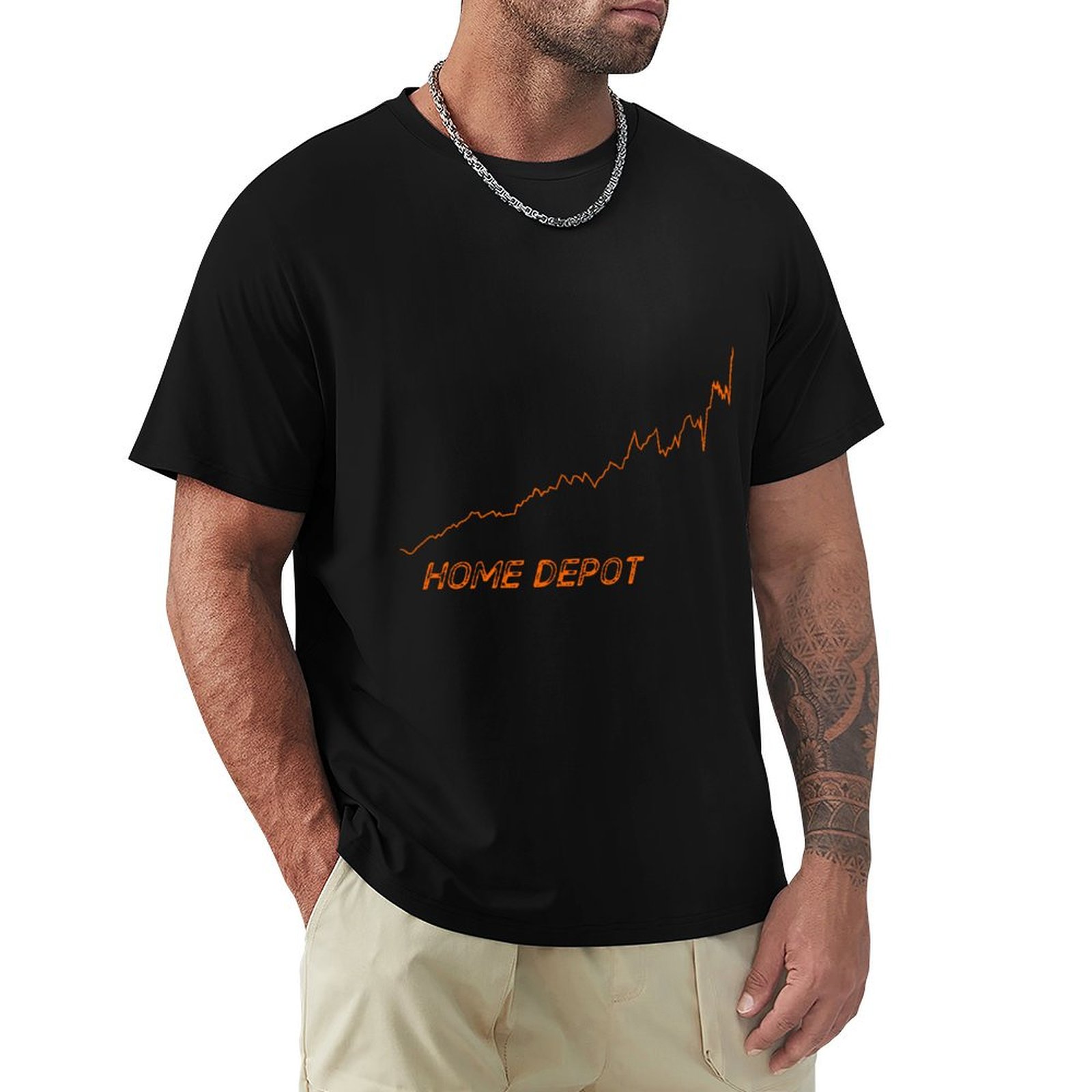 ホームデポ グラフTシャツ 夏のファッション カジュアルTシ - Men'S Fashion Depot のレビューと価格