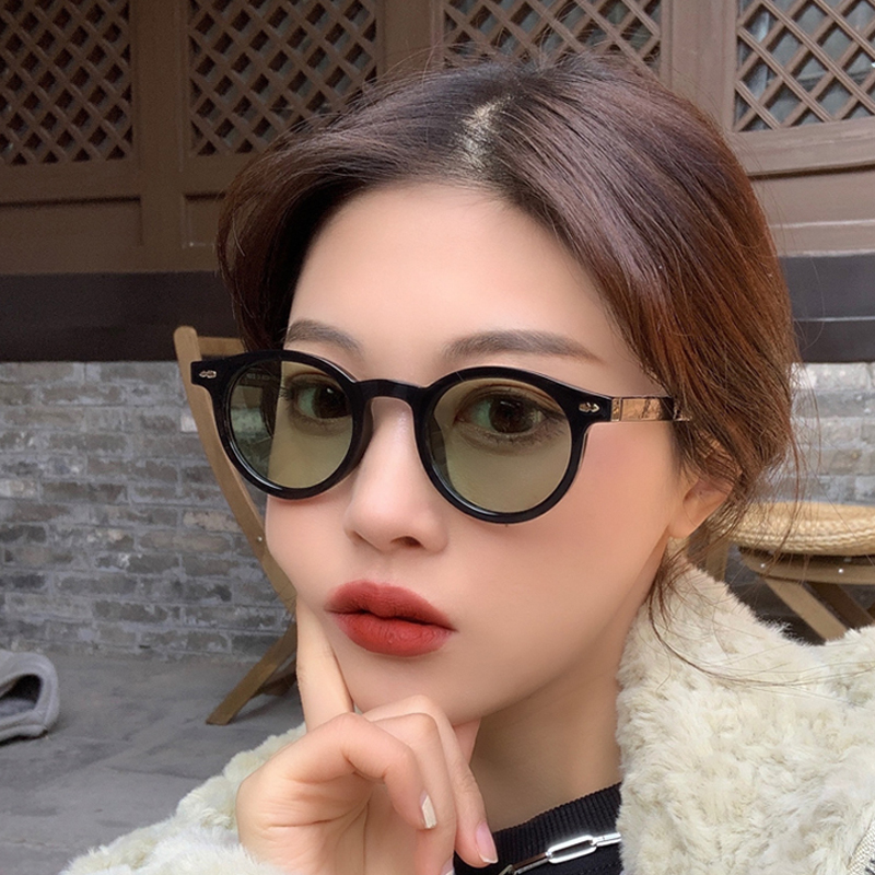 新しい小さな丸いサングラス男性女性ヴィンテージファッションブ - Men'S Fashion Old Money のレビューと価格
