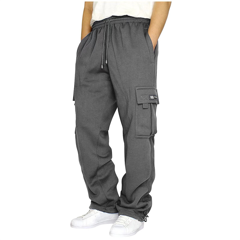 秋冬ファッション カジュアル メンズ スウェットパンツ 無地 - Men'S Fashion Trousers のレビューと価格
