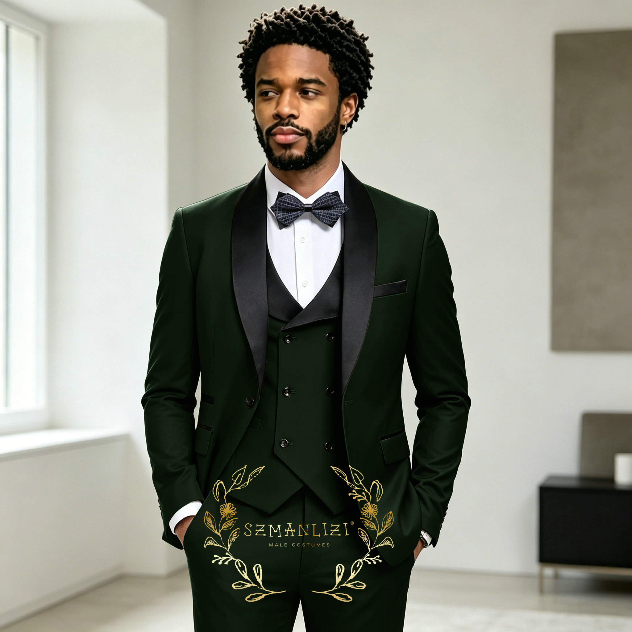 ダークグレー男性のタキシード結婚式のスーツ男性用オーダーメイ - Mens Fashion Dark Grey Pants のレビューと価格