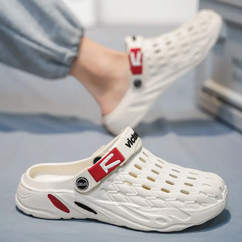 カジュアルスライド エヴァ メンズシューズ フラット 快適  - Mens Fashion Summer 2025 のレビューと価格