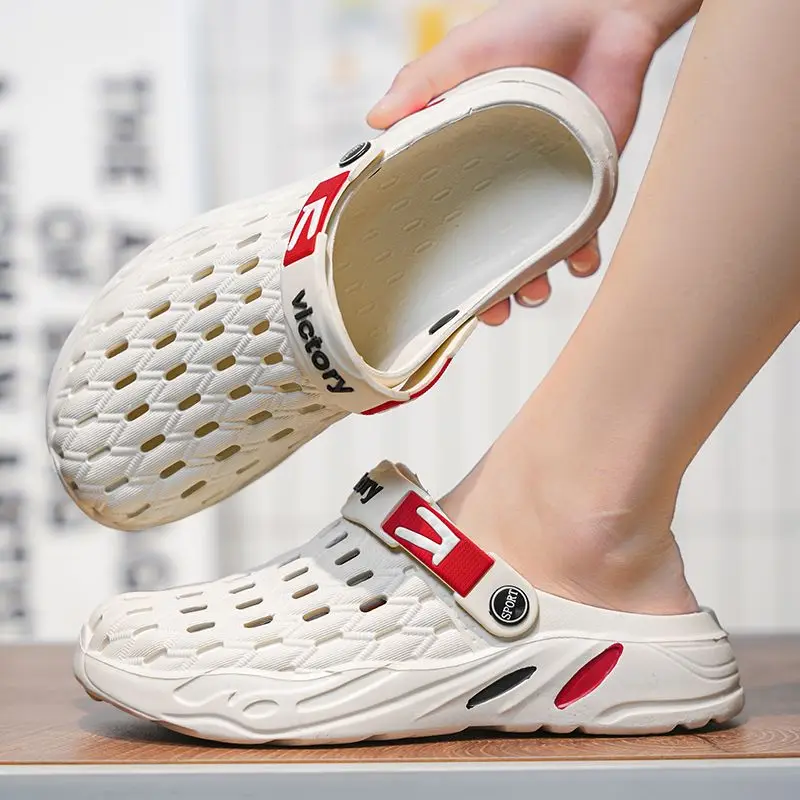 カジュアルスライド エヴァ メンズシューズ フラット 快適  - Mens Fashion Summer 2025 のレビューと価格