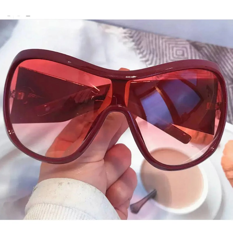 ワンピースオーバーサイズ Y2K サングラス女性男性用ヴィン - Men'S Fashion Old Money のレビューと価格