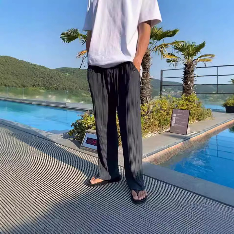 アメリカンスタイルの新しいファッションメンズブラックダークグ - Mens Fashion Dark Grey Pants のレビューと価格