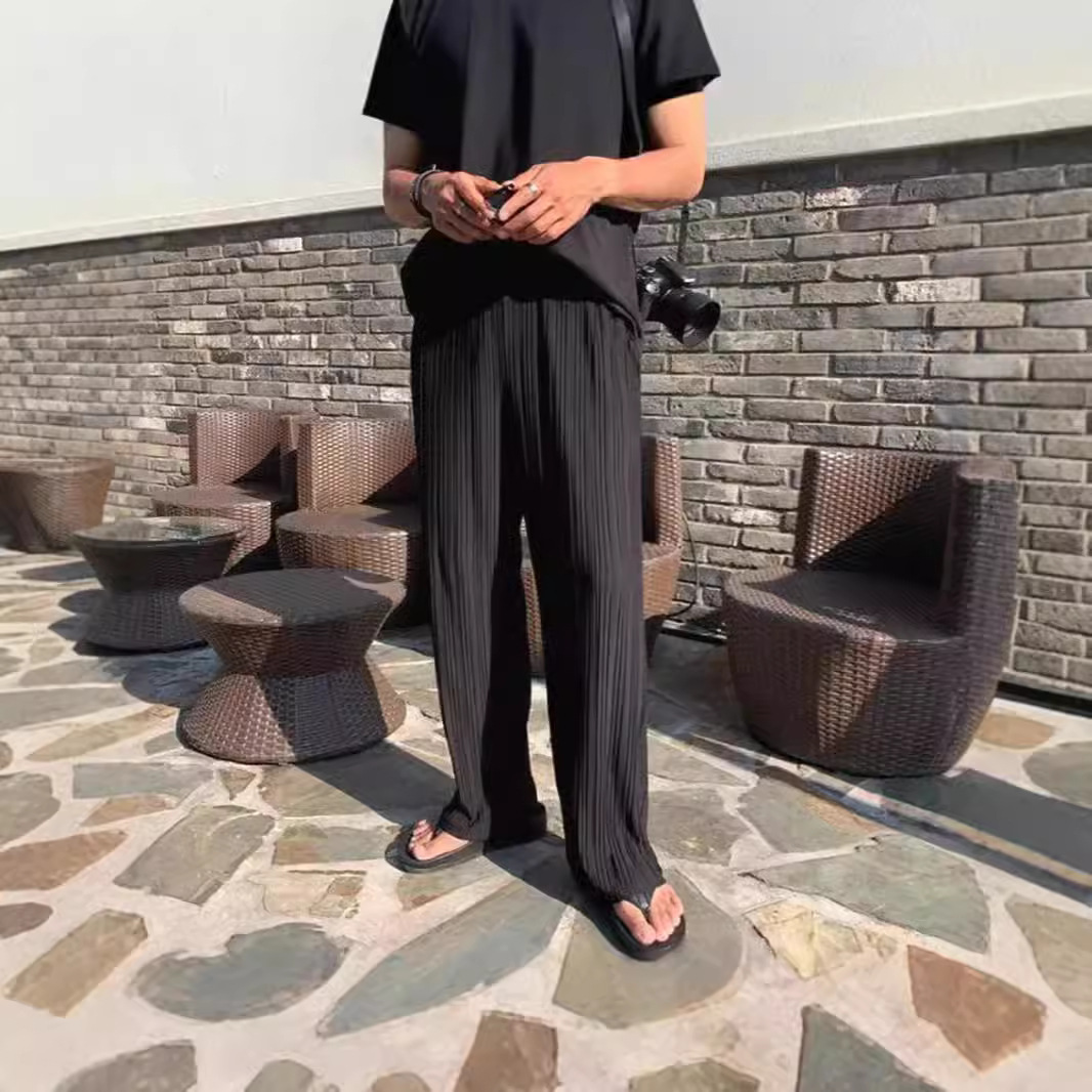 アメリカンスタイルの新しいファッションメンズブラックダークグ - Mens Fashion Dark Grey Pants のレビューと価格
