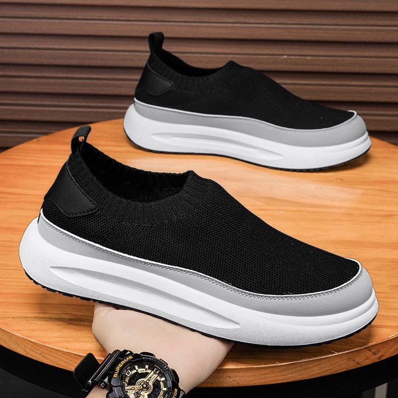 2025年新作 メンズシューズ 通気性メッシュ キャンバスシ - Casual Sneakers Men のレビューと価格