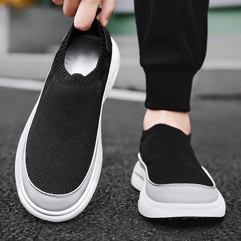 2025年新作 メンズシューズ 通気性メッシュ キャンバスシ - Casual Sneakers Men のレビューと価格
