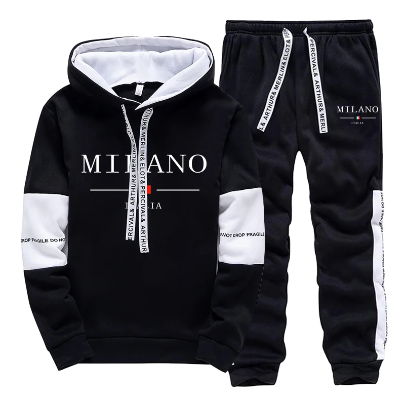 メンズセット/パーカー/パンツ イタリア風トレンドパーカース - Men'S Fashion Designer のレビューと価格