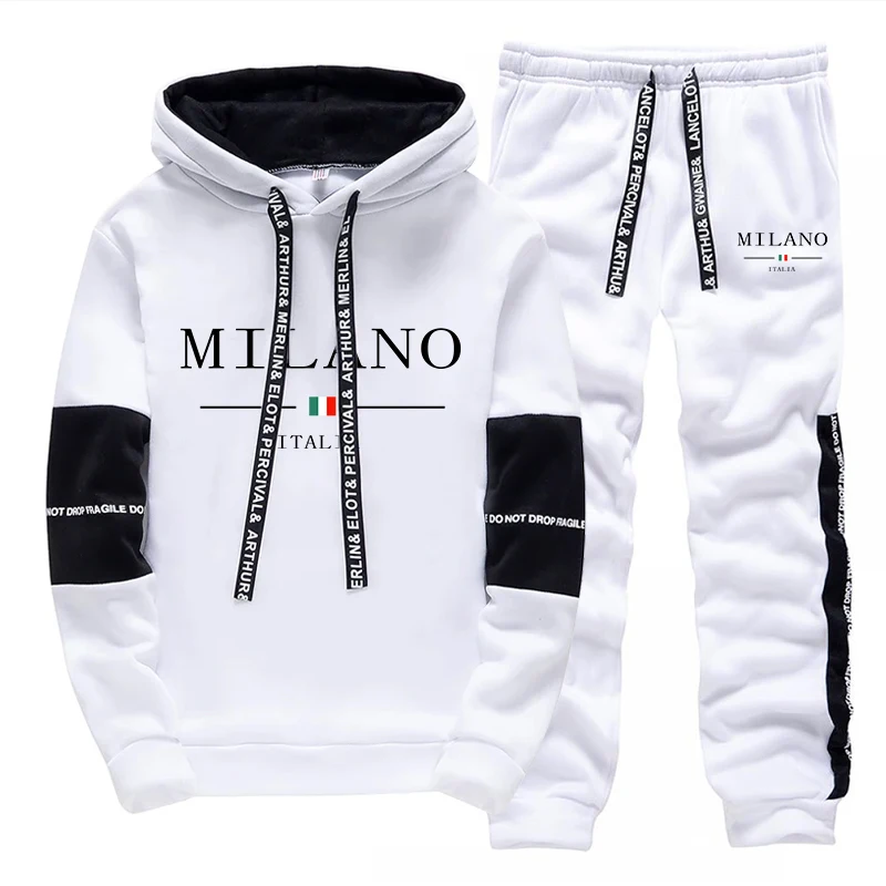 メンズセット/パーカー/パンツ イタリア風トレンドパーカース - Men'S Fashion Designer のレビューと価格