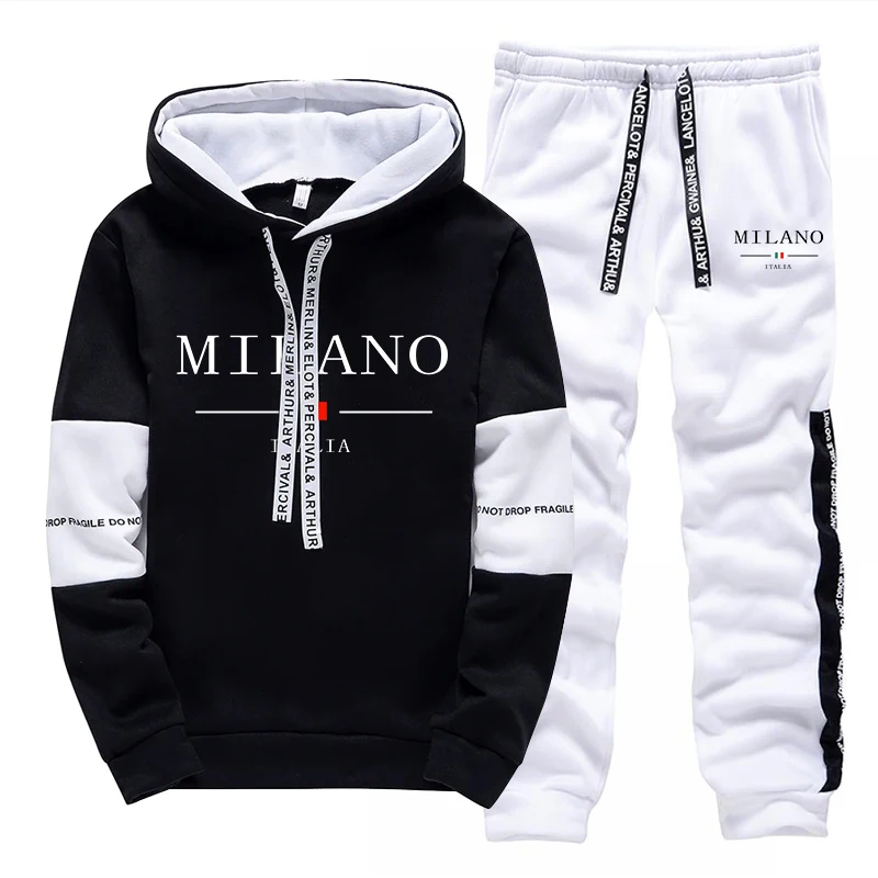 メンズセット/パーカー/パンツ イタリア風トレンドパーカース - Men'S Fashion Designer のレビューと価格