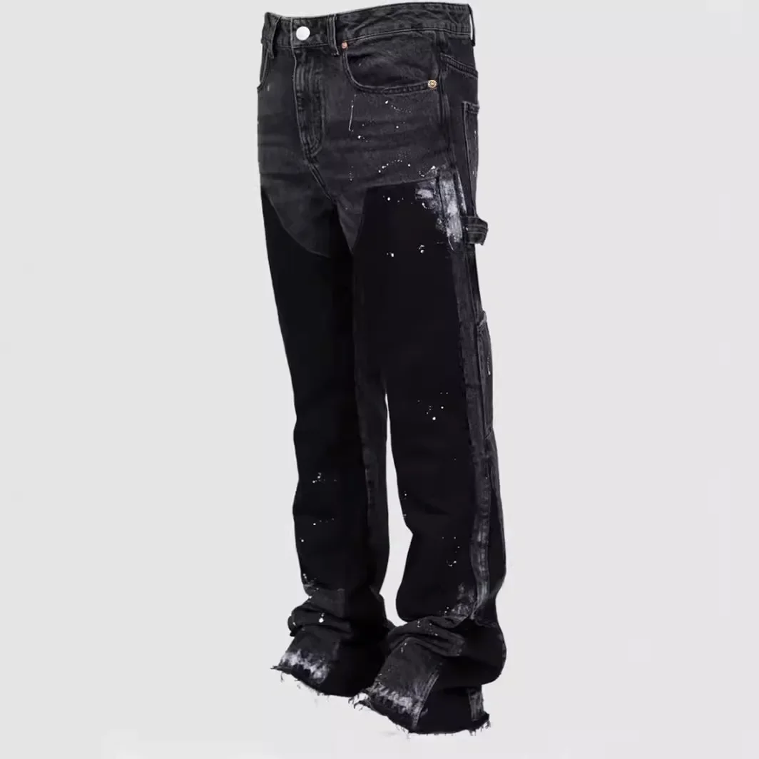 メンズファッションジーンズワークパンツ、欧米風ファッションワ - Men'S Fashion Jeans And Boots のレビューと価格