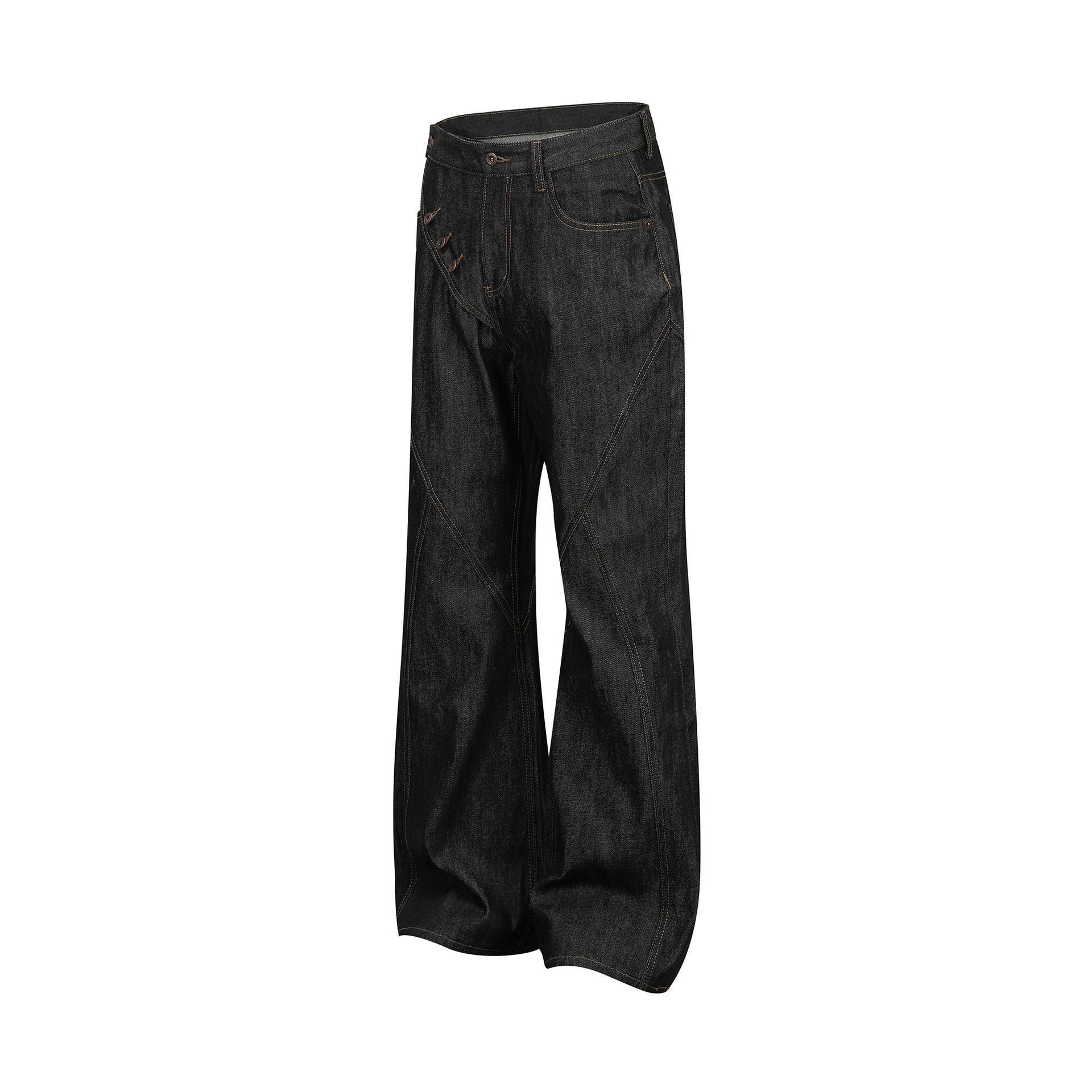ハイストリート風イレギュラーファッションジーンズ メンズ ヴ - Men'S Fashion Jeans And Boots のレビューと価格