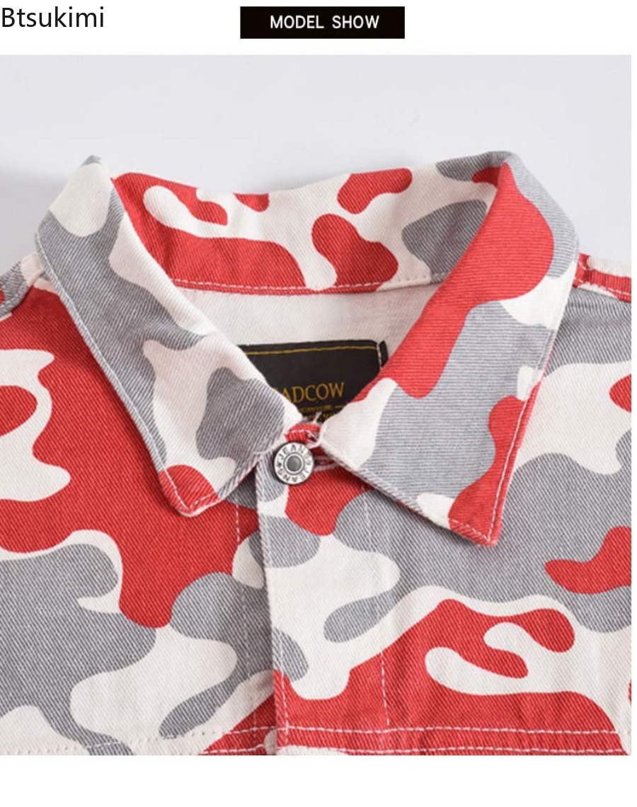 春秋のメンズファッションデニムジャケットヴィンテージストリー - Mens Fashion Denim Jacket のレビューと価格