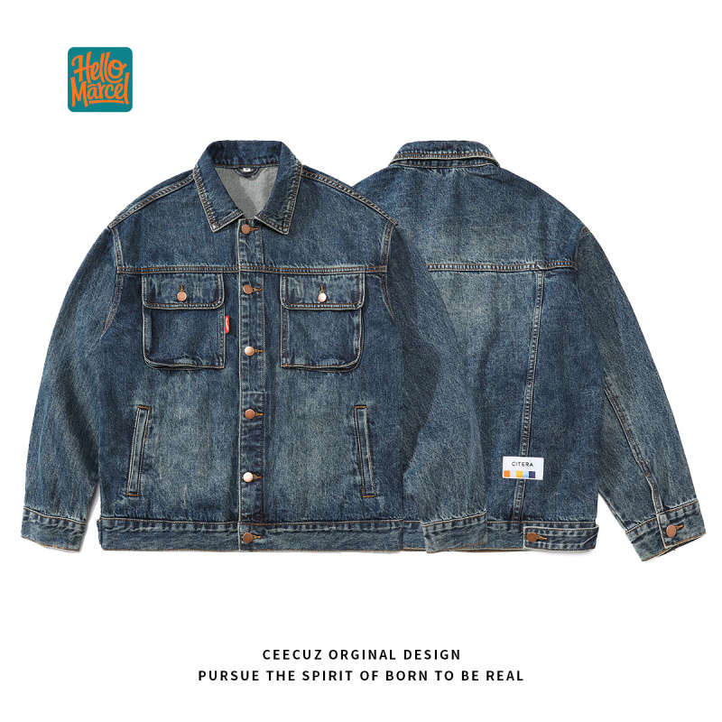 HELLOMARCEL EU USサイズ 高級ジーンズジャケ - Mens Fashion Denim Jacket のレビューと価格