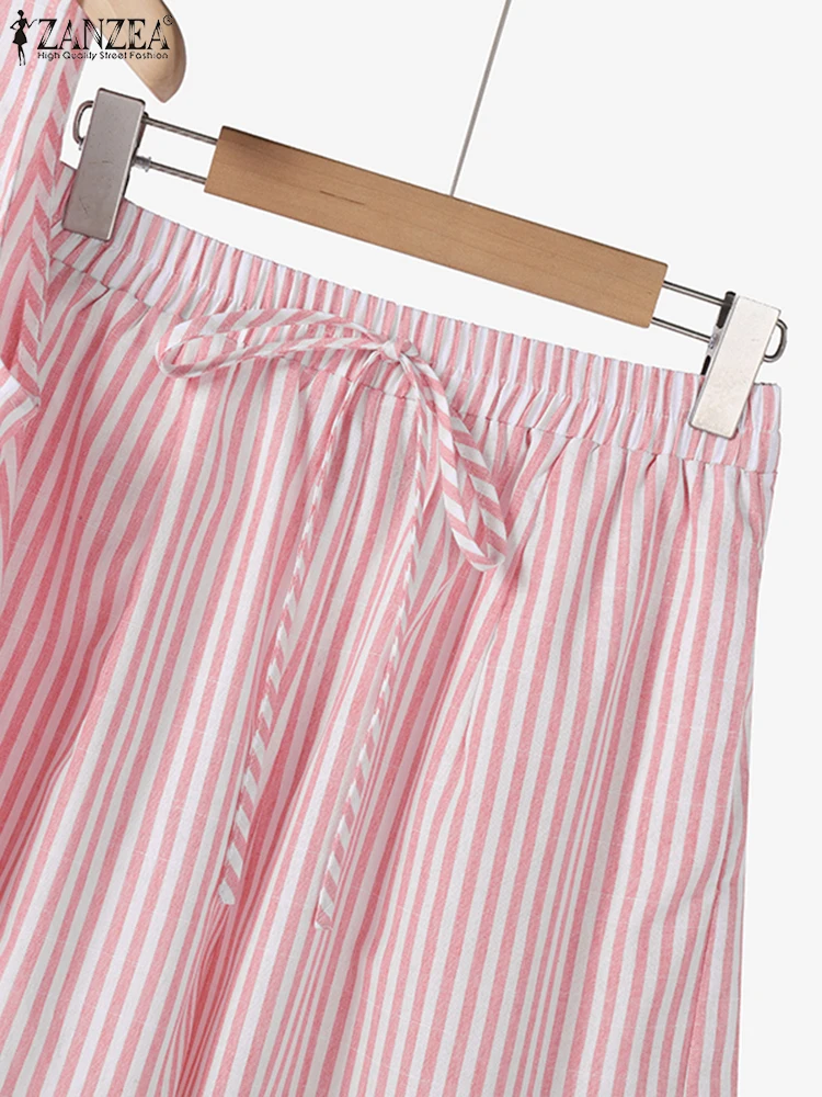 ZANZEA 夏の女性のショートスーツノースリーブタンク衣装 - Mens Fashion Summer 2025 のレビューと価格