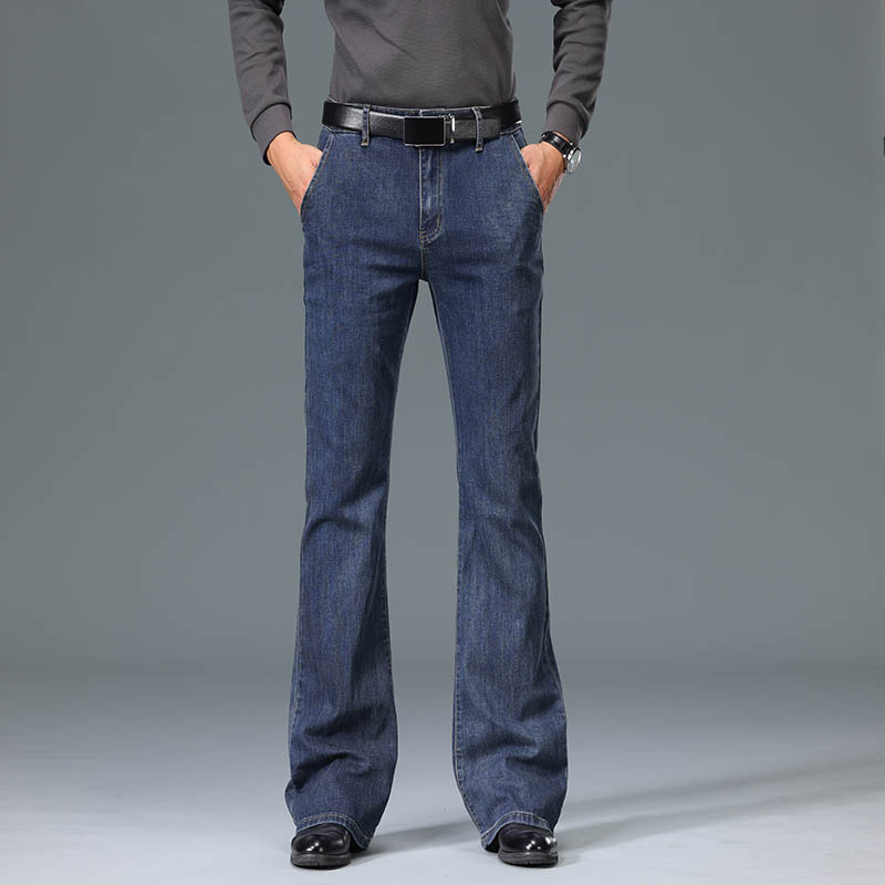 デニムフレアジーンズ男性用フレアヴィンテージブーツカットブー - Men'S Fashion Jeans And Boots のレビューと価格